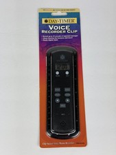 NOS Vtg Day-Timer Voice Recorder Clip Organizer Planner Ring Binder Hard To Find picture