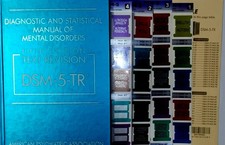Diagnostic and Statistical Manual DSM 5 TR HARDCOVER with Colored Index tabs picture
