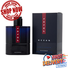 Prada Luna Rossa Ocean Eau de Parfum for Men 3.3 oz / 100ml Cologne Spray - NEW picture