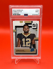 2022 Panini Donruss Rated Rookie Chris Olave #309 Canvas picture
