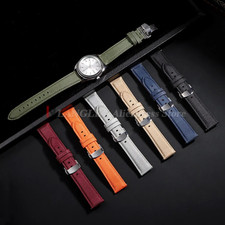 Sailcloth Watch Strap 20mm 22mm Waterproof Quick Release Band Men Women picture