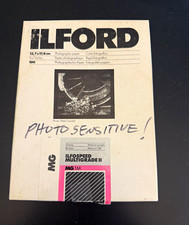 Vintage ILFORD Ilfospeed Multigrade II MG.1M 5x7 B&W Photo Paper Open Box picture
