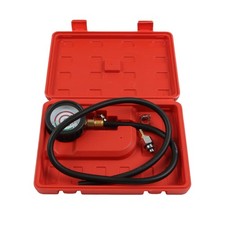 Exhaust Back Pressure Tester Gauge Kit w/ Adapter Diagnoses Catalytic Converter picture