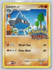 2009 MP Lucario 12/16 Pokemon Rumble Pokemon picture
