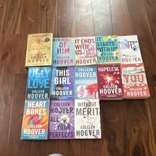 Colleen Hoover Romance Books Lot: Verity Collector's Ed, Heart Bones, Ugly Love picture