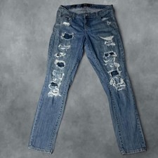 Torrid Premium Boyfriend Distressed Ripped Jeans Women’s Size 12 picture
