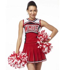 Ladies Glee Cheerleader School Girl Fancy Dress Uniform Party Costume Outfit picture