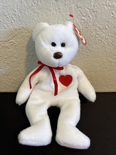 Ty 4058 Valentino Bear Beanie Baby - DOB February 14, 1994 picture