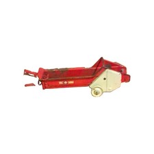 Tru-Scale Vintage Pressed Steel Farm Manure Spreader Trailer Red/White picture
