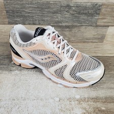 Saucony ProGrid Triumph 4 Mens Shoe Sz 11 Running Cream Tan Mesh Lace Up Sneaker picture