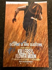 Scorsese, Lily Gladstone Signed Killers of the Flower Moon - 12x18 Movie Poster picture