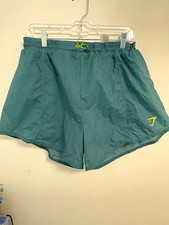 Gymshark Women’s Blue Woven Athletic Shorts Drawstring Lightweight picture