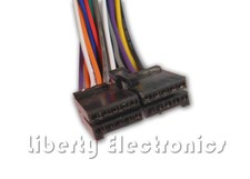 New 20 Pin AUTO STEREO WIRE HARNESS PLUG for JENSEN VX3020 / VX3022 picture