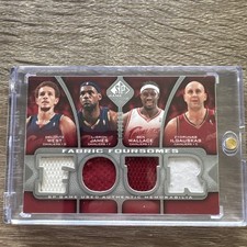 2009-10 SP Game Used Fabric Foursomes Patch /199 Lebron James Wallace Ilgauskas picture