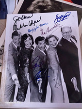 Signed Original Television Cast Photo - Multiple Autographs picture