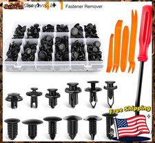 240pcs Auto Car Bumper Retainer Clips Kit Fastener Remover Push Pin Rivet Screw picture