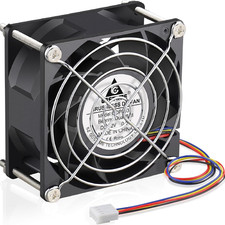 80Mm X 38Mm 8038 PWM 4Pin High Speed Dual Ball Bearing DC 12V 80X80X38Mm PC Comp picture