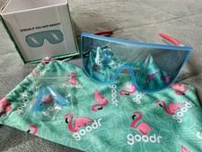 Goodr Wrap G Sunglasses - Scream If You Hate Gravity (blue) Discontinued Style picture