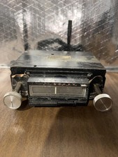 Vintage Craig 314 8-Track Car Stereo AM/FM Radio Black 12V Parts READ Untested picture