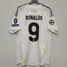 Real Madrid 2009-10 Home Soccer Jersey Ronaldo #9 picture