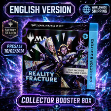 PRESALE 2026 MTG Reality Fracture Collector Booster Box English Sealed 10/02 picture