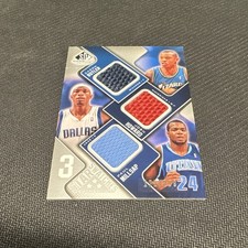 2009 SP Game Used 3 Star Swatches Paul Millsap, Caron Butler, Josh Howard 3S-BHM picture