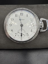 1903 WALTHAM RIVERSIDE POCKET WATCH 16S 17J MODEL 1899  RUNS picture