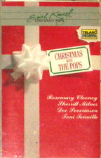 Christmas with the Pops by Erich Kunzel & Cincinnati Pops 1991 Cassette NF picture