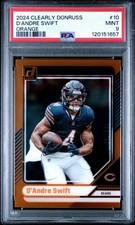 2024 Panini Clearly Donruss - D'Andre Swift #10 Orange /199 picture