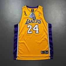 100% Authentic Kobe Bryant Adidas 2009 NBA Finals Lakers Jersey Size XL Mens picture
