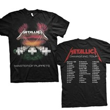 Metallica Cotton Album Black T-Shirt – Iconic Heavy Metal Band Rock Punk Style picture