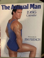 COLT STUDIOS*JIM FRENCH ANNUAL MAN   1986  CALENDAR* COLLECTORS ITEM picture