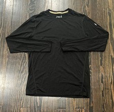 Smartwool Merino 150 Baselayer Shirt Men’s Medium Black Wool  picture