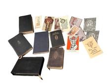 VTG Lot Of 6 Catholic German Books New Testament The Imitation Of Christ Kempis picture
