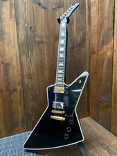 2017 Gibson Custom Shop Explorer Custom Ebony Gold Hardware Electric Guitar picture