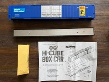 JP HO ATHEARN 5632 86' HI CUBE 4 DOOR BOXCAR KIT MODEL RAILROADER 65 YEARS ~ NEW picture