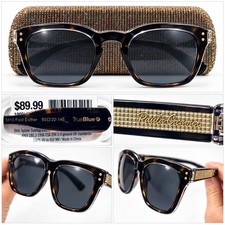 Paula Creamer Collection Fast Esther TrueBlue Sunglasses – New With Tags & Case picture