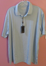 NWT Maelreg Performance Polo Blue Men’s XL Moisture Wicking Sun Smart Stretch picture