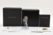 FullSet [N MINT] BVLGARI B.zero1 BZ22S 12P Diamond Shell Dial Ladies Watch JAPAN picture
