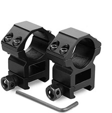 30mm Low/Middle/ High Profile Scope Rings for Picatinny Weaver Mount Heavy Duty picture