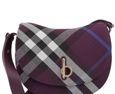 Burberry Mini Pansy Check Crossbody Buckle, Gold Hardware picture