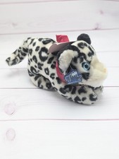 Vintage Applause WWF Snow Leopard Wild Cat Plush St. Louis Zoo Parents Small 10