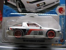 2026 Hot Wheels White '88 Mitsubishi Starion New Model, w/Real Riders Wheel Swap picture