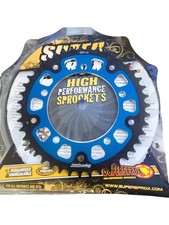 Supersprox Stealth Rear Sprocket 520 Chain 43T Blue RST-1520:43-BLU Brand New picture