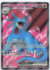 Salamence ex Holo Ultra Rare SV09: Journey Together 177/159 NM picture
