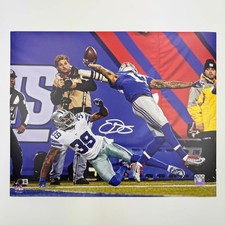 Autographed/Signed Odell Beckham Jr The Catch NY Giants 16x20 Photo BAS COA picture