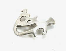 Juhls Kautokeino Norway Sterling Silver Modernist Freeform Brooch picture