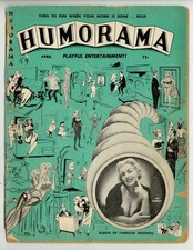 Humorama #1 Bettie Page Madeline Castle, Bill Wenzel 1957 Timely Magazine M38886 picture