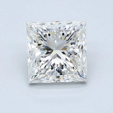6 Ct Lab Grown Diamond Princess Cut D Color VVS1 Clarity Certified Loose Diamond picture