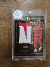 2017-18 Panini Noir - Rookie Jumbo Materials OG Anunoby #RJM-OG Prime /10 picture